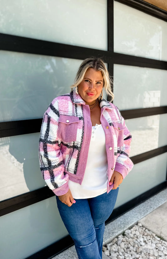 PREORDER: Breckenridge Plaid Shacket in Two Colors