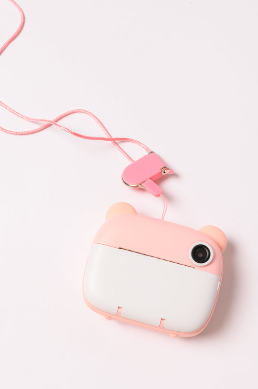 Quick Print Childrens Camera in Pink