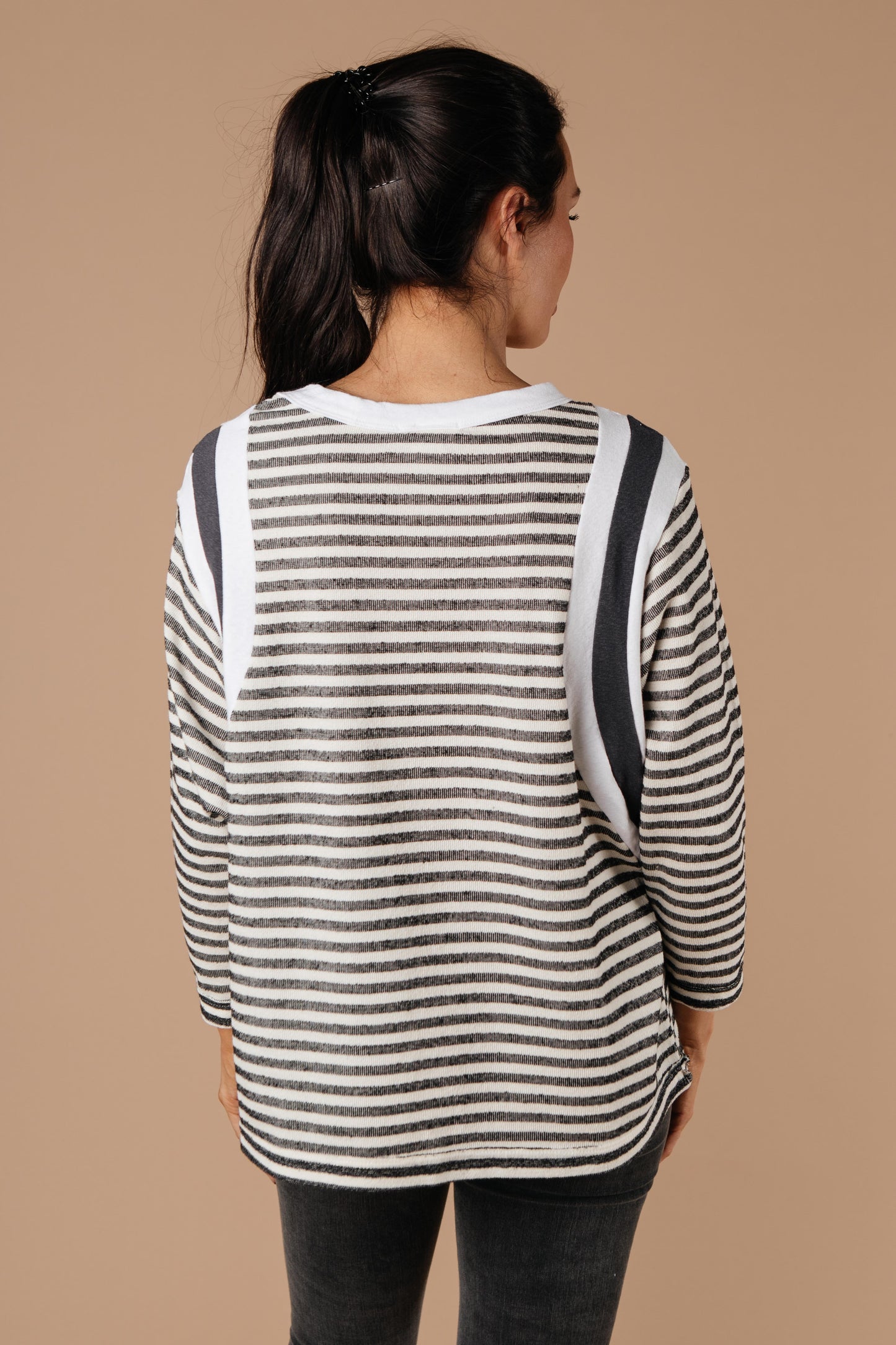 Double Trouble Striped Top