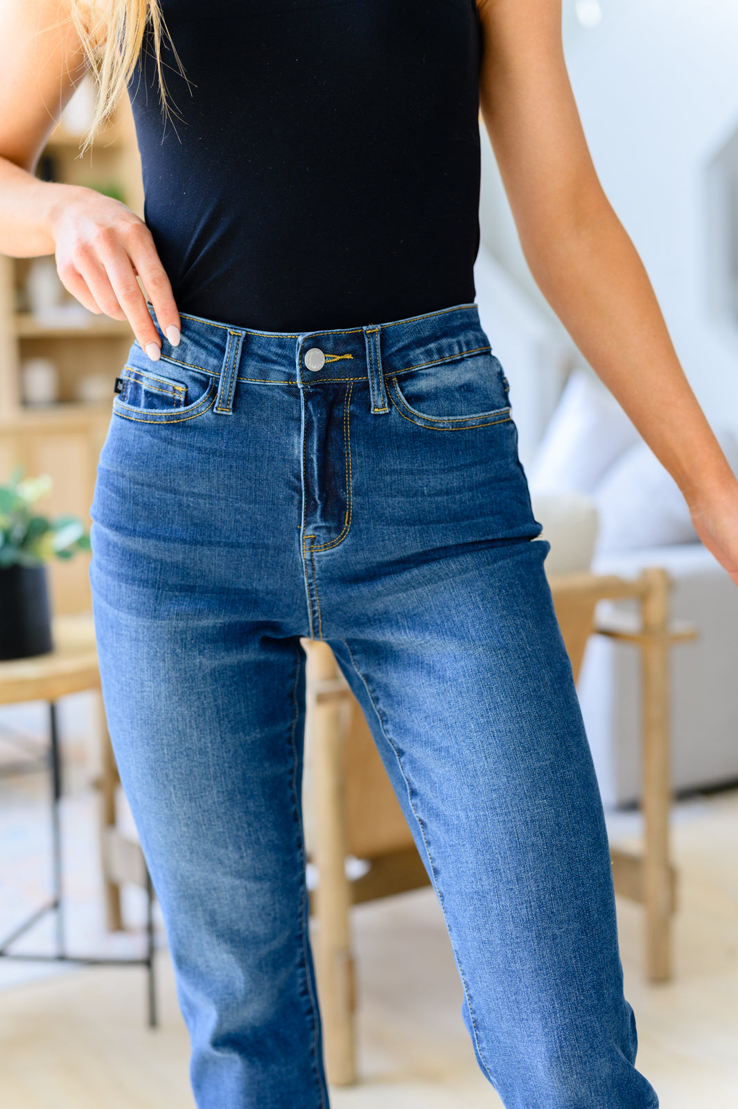 Downtown High Rise Boyfriend Jeans