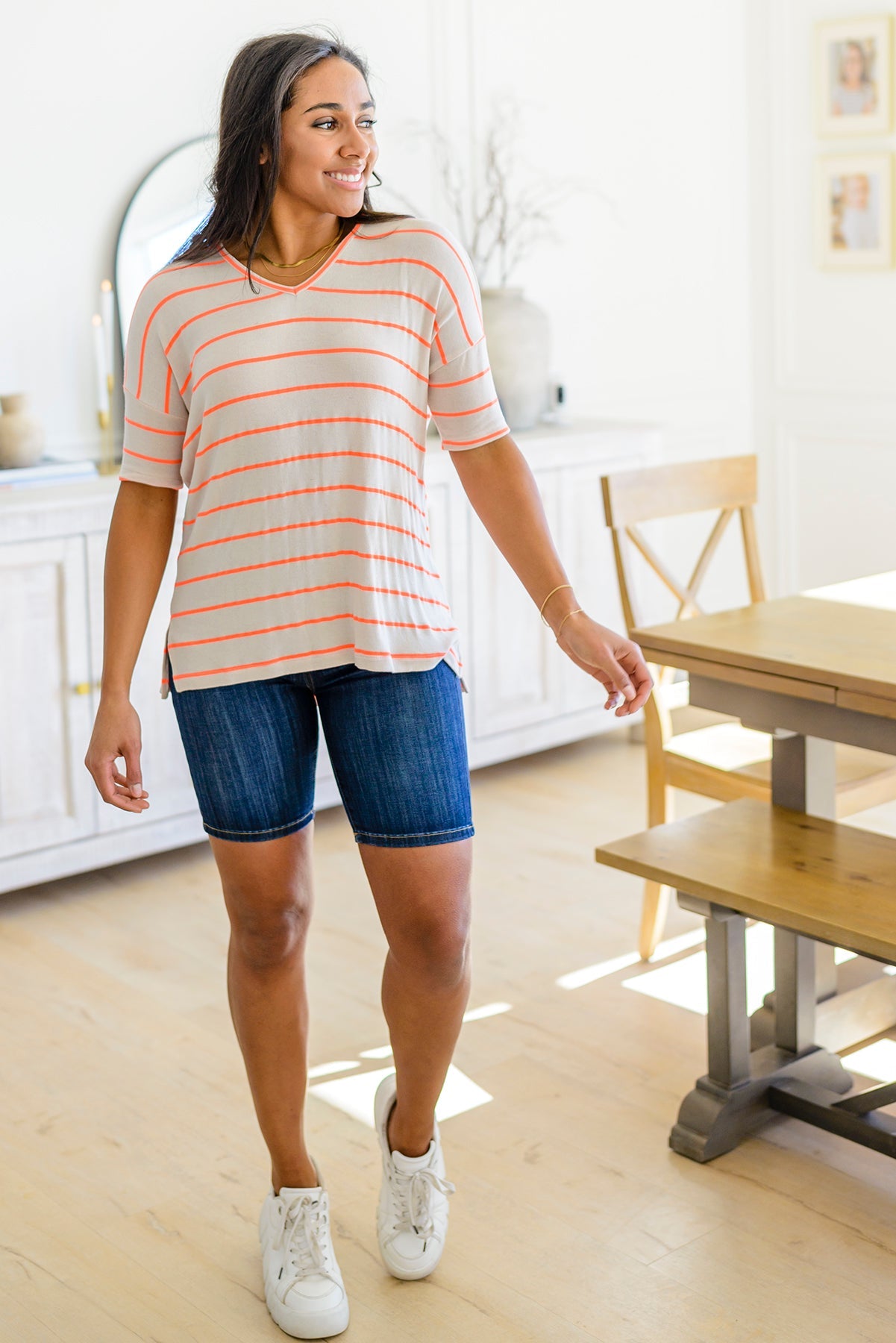 Little Pick Me Up Striped Top