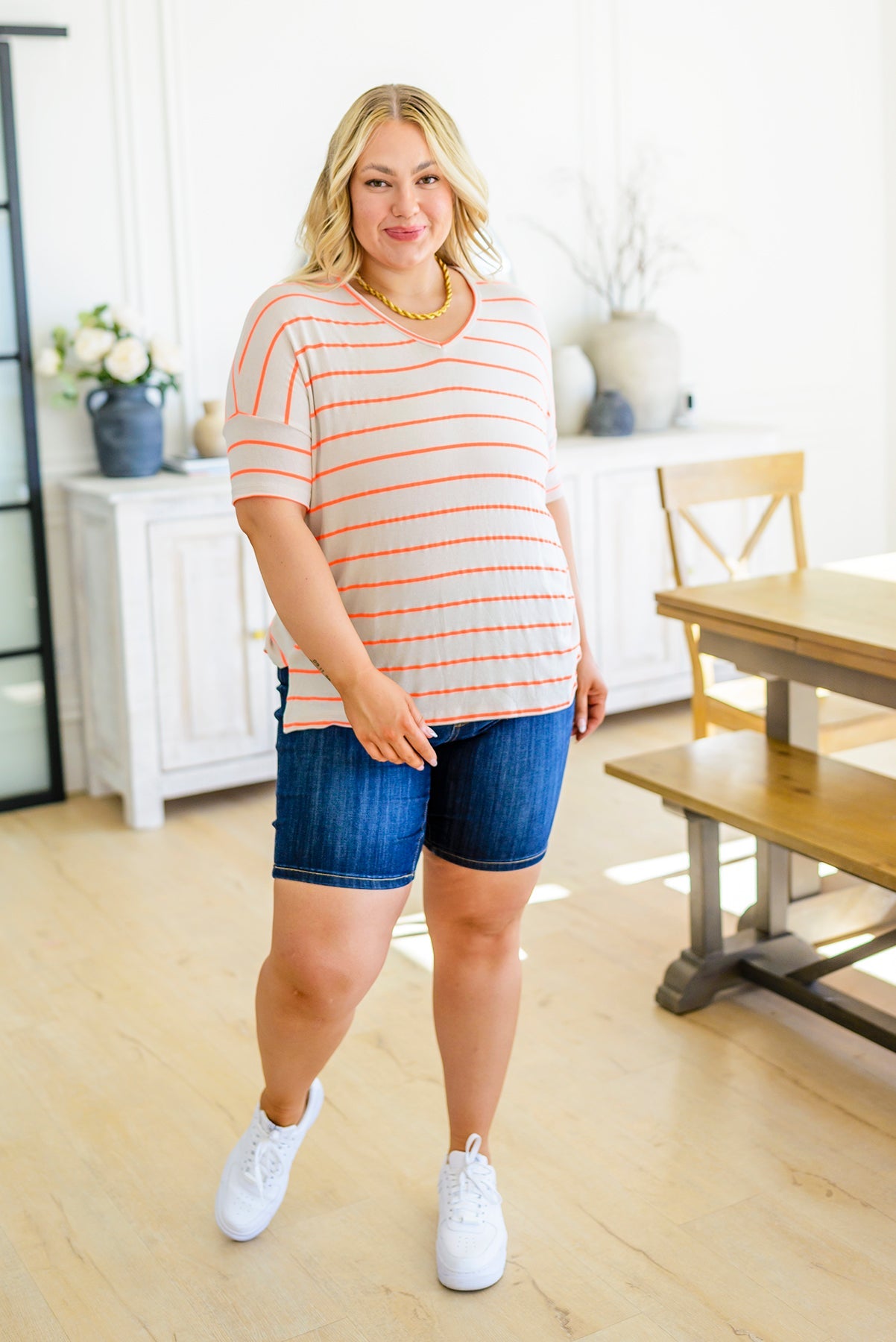 Little Pick Me Up Striped Top