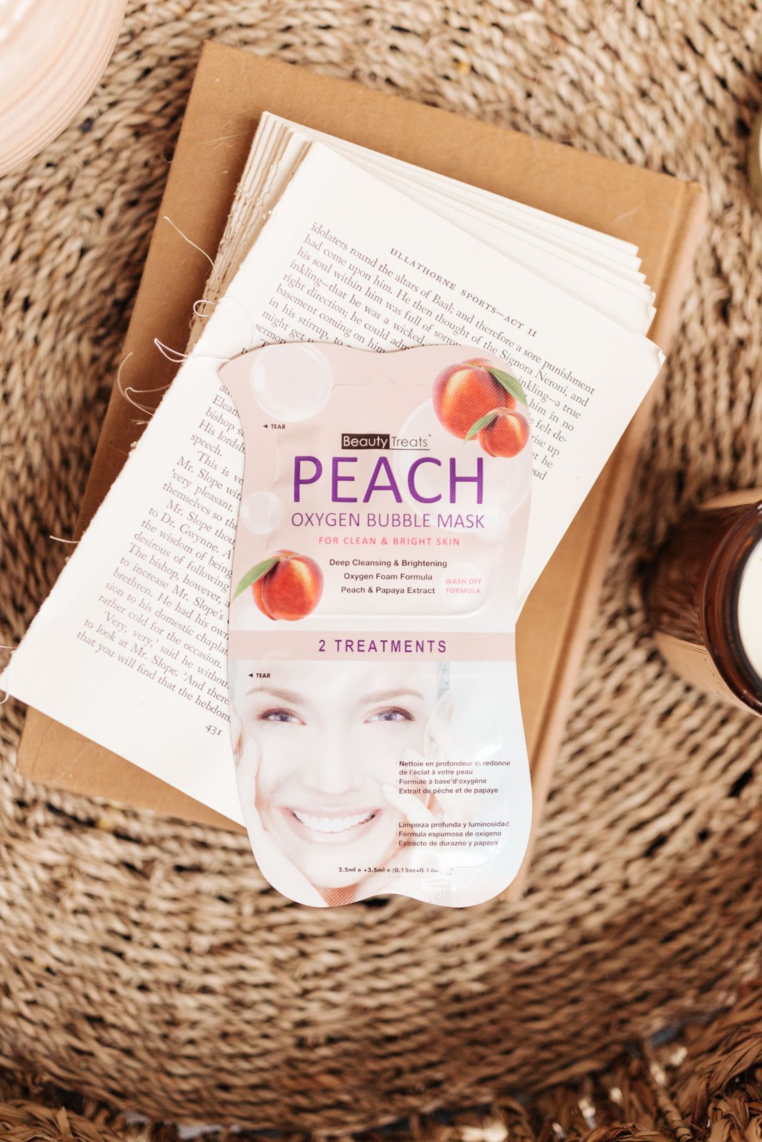 Peach Bubble Mask