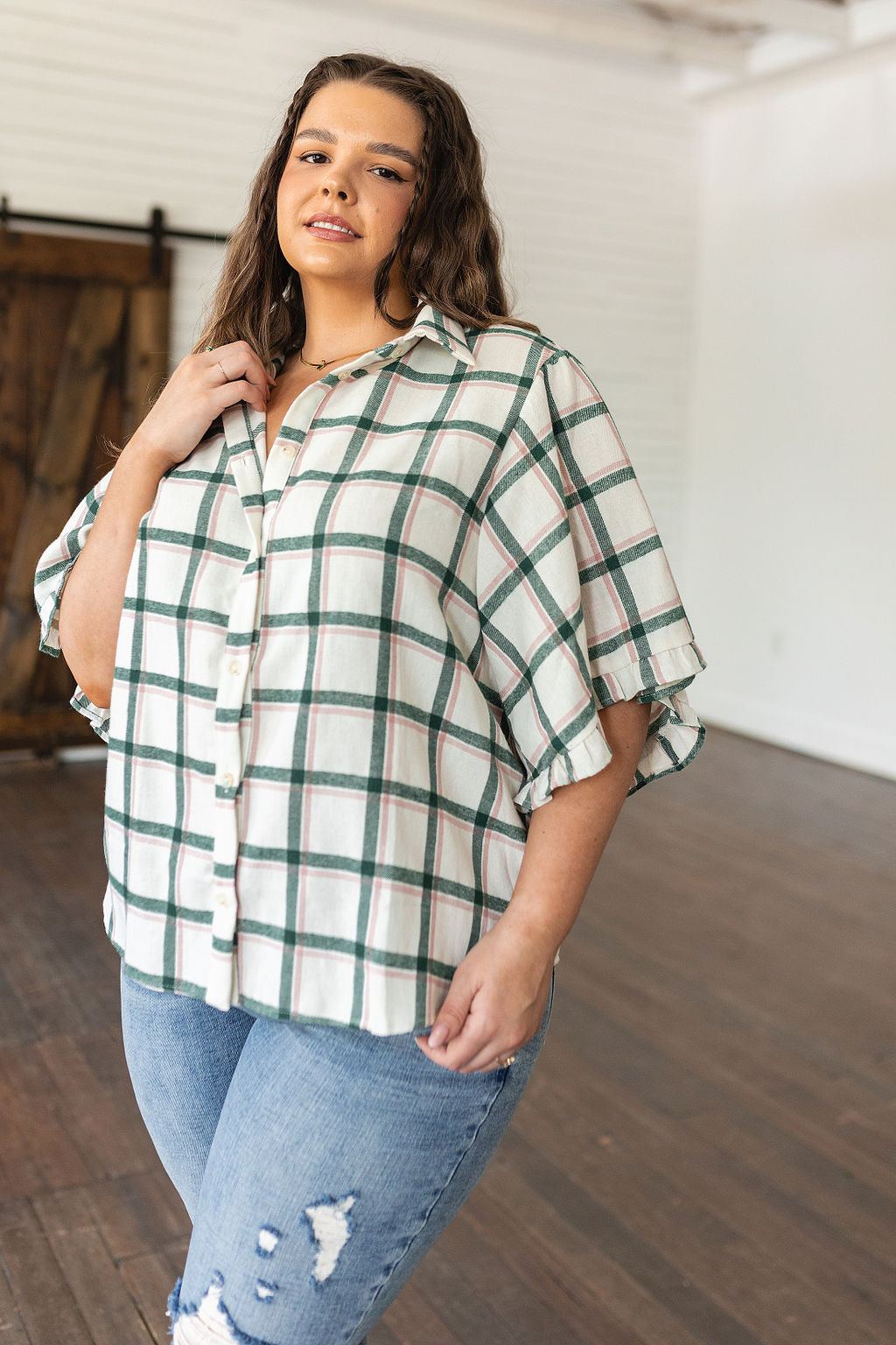 Perfect Picnic Plaid Top