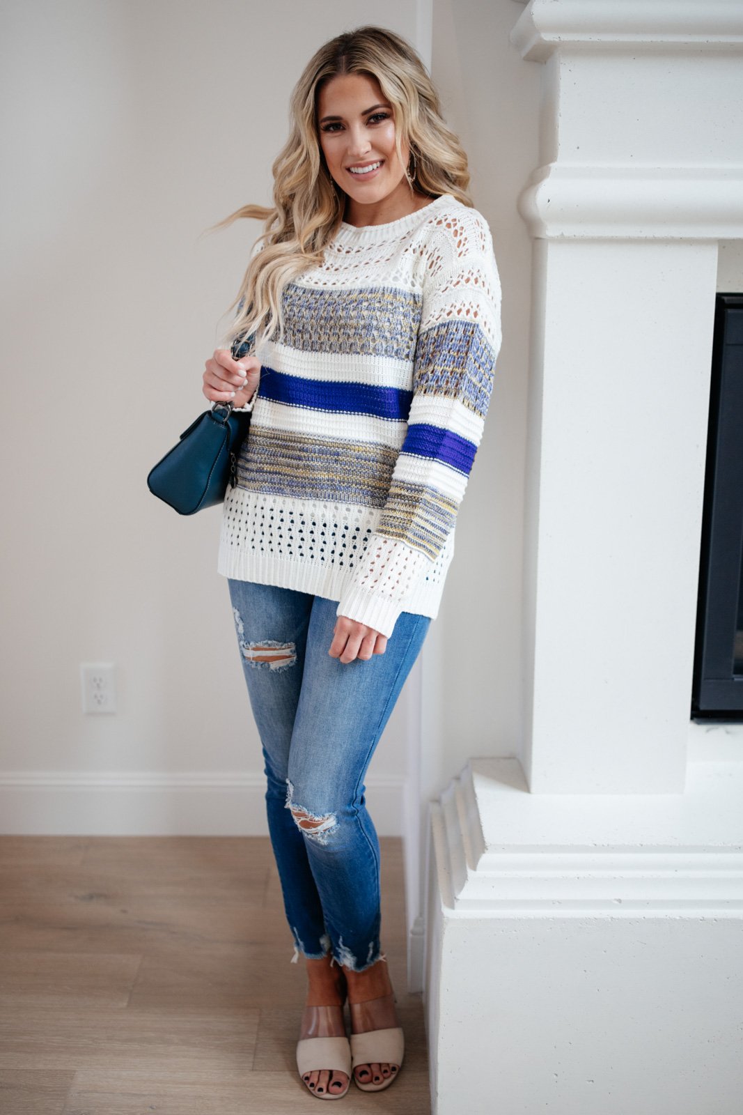 Royalty Striped Sweater