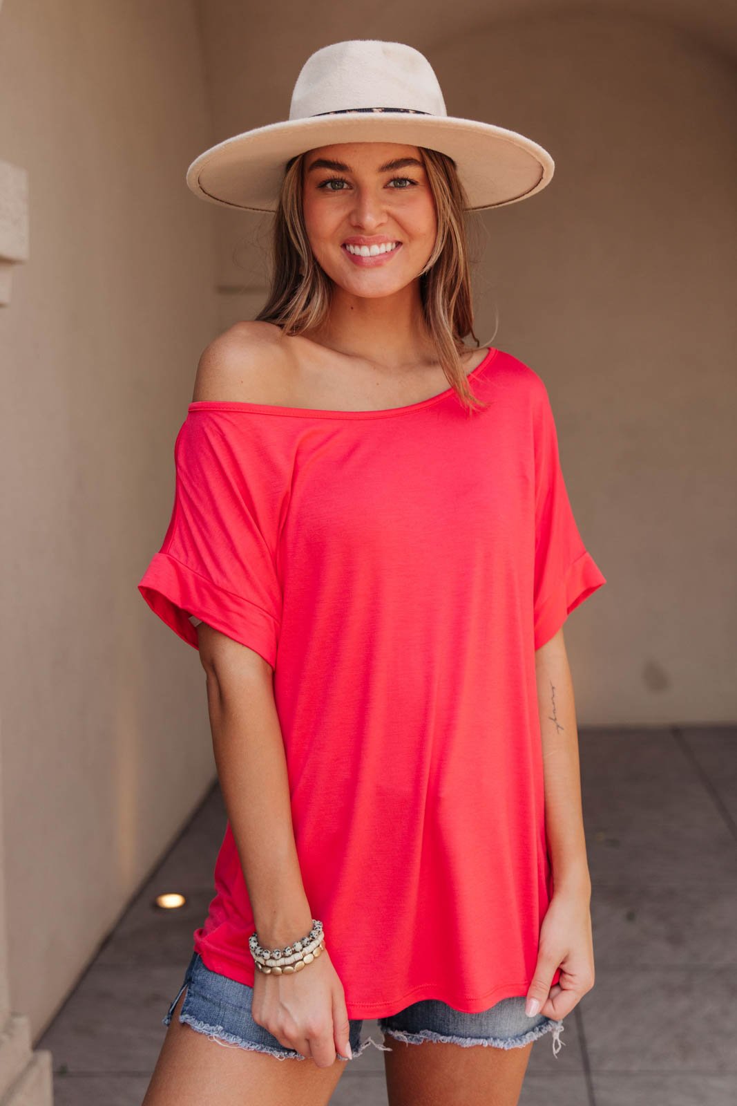 Sightseeing Top in Pink