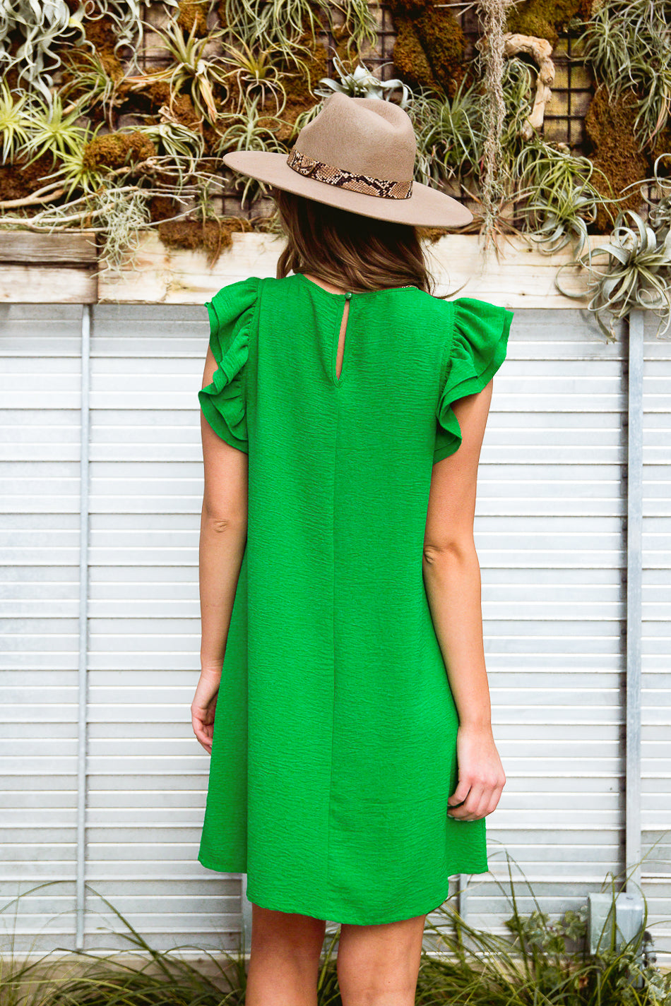 Still The One Dress In Emerald Green