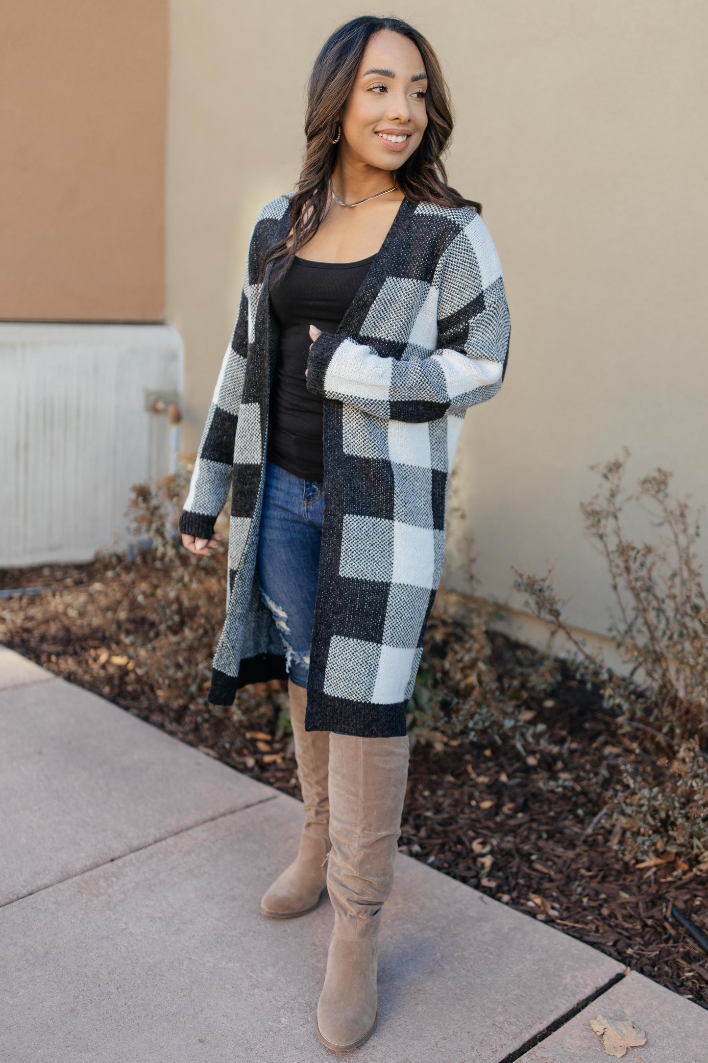 The Checkmate Cardigan