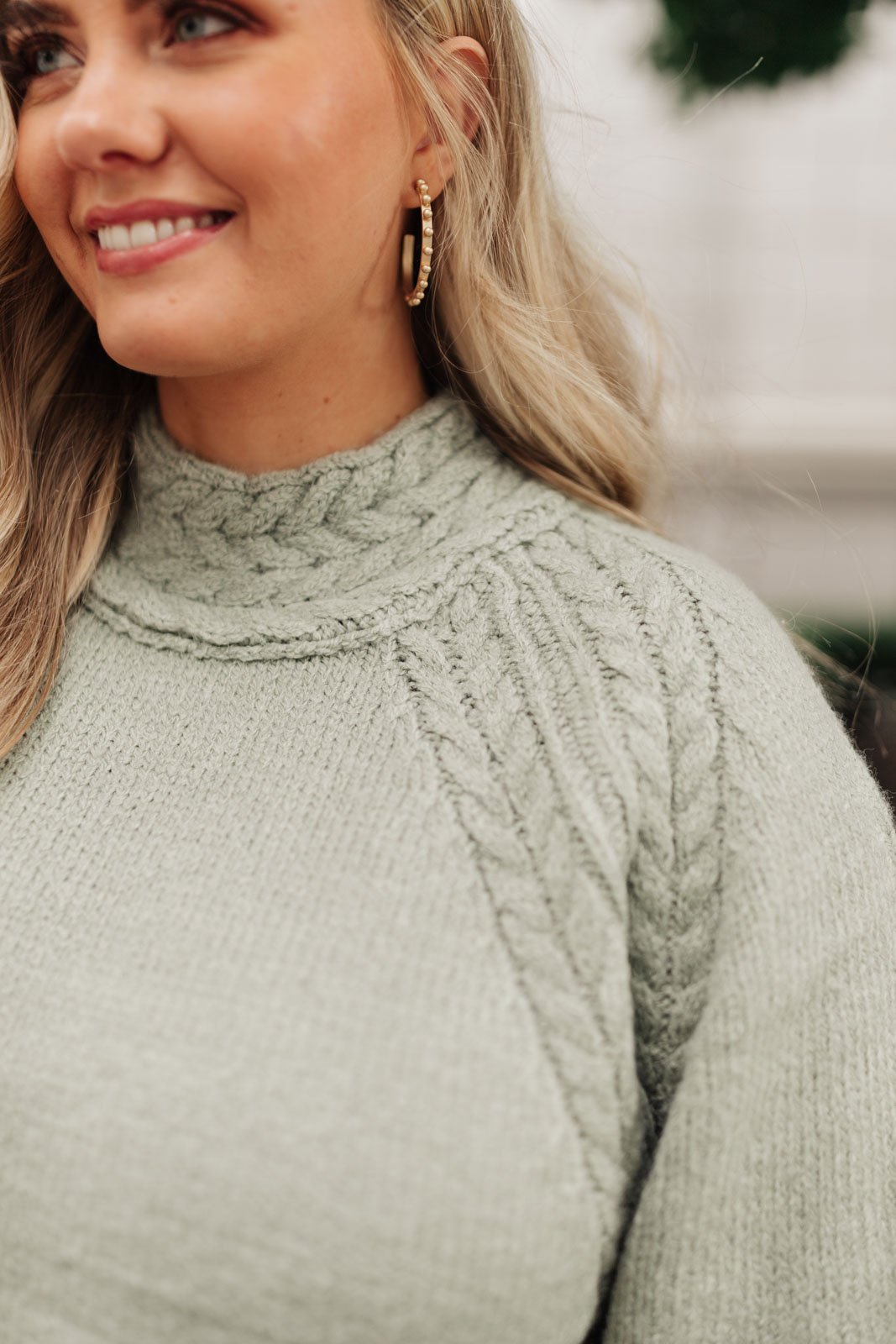 Your Favorite Knit Sweater in Lime